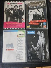 2 Clash Music Dvds With Oasis And Madness