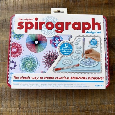 NIB Spirograph Design Tin Set