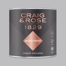 CRAIG & ROSE 1829 CHALKY EMULSION WILKIE GREY 750ML