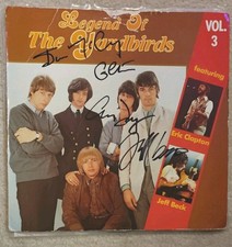 The Yardbirds FIRMATO da 4, Legend Of The Yardbirds Vol. 3 COA