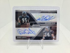 Panini 2025 Prizm Black Dual Autograph #DA-6 Dent White Bears Cowboys NFL