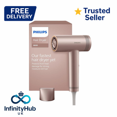 Philips Haartrockner Series 8000 ThermoShield Advanced BHD837/03 Ionic