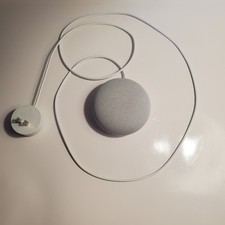 Google Nest Mini 2nd Generation Smart Speaker - Chalk Model H2C 