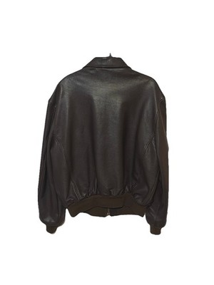 Vintage Cooper Type A2 Air Force Goatskin Pilot Leather Jacket 46L