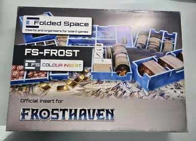 Folded Space: Official Insert and Organizer for Frosthaven FS Colour Insert