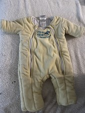 Baby Merlin's Magic Sleepsuit Yellow Small 3-6 Months Weighted Sack