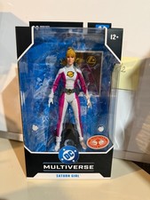 DC CLASSICS SATURN GIRL RED PLATINUM McFARLANE TOYS DC MULTIVERSE