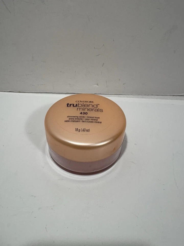COVERGIRL TruBlend Minerals Mineral Blush 430 Shimmering Sands  .63 oz 18 g RARE - Image 2 of 4