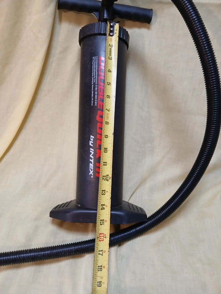 INTEX DOUBLE QUICK III S HI-OUTPUT DUAL ACTION AIR PUMP 68615 Foto 4 de 4