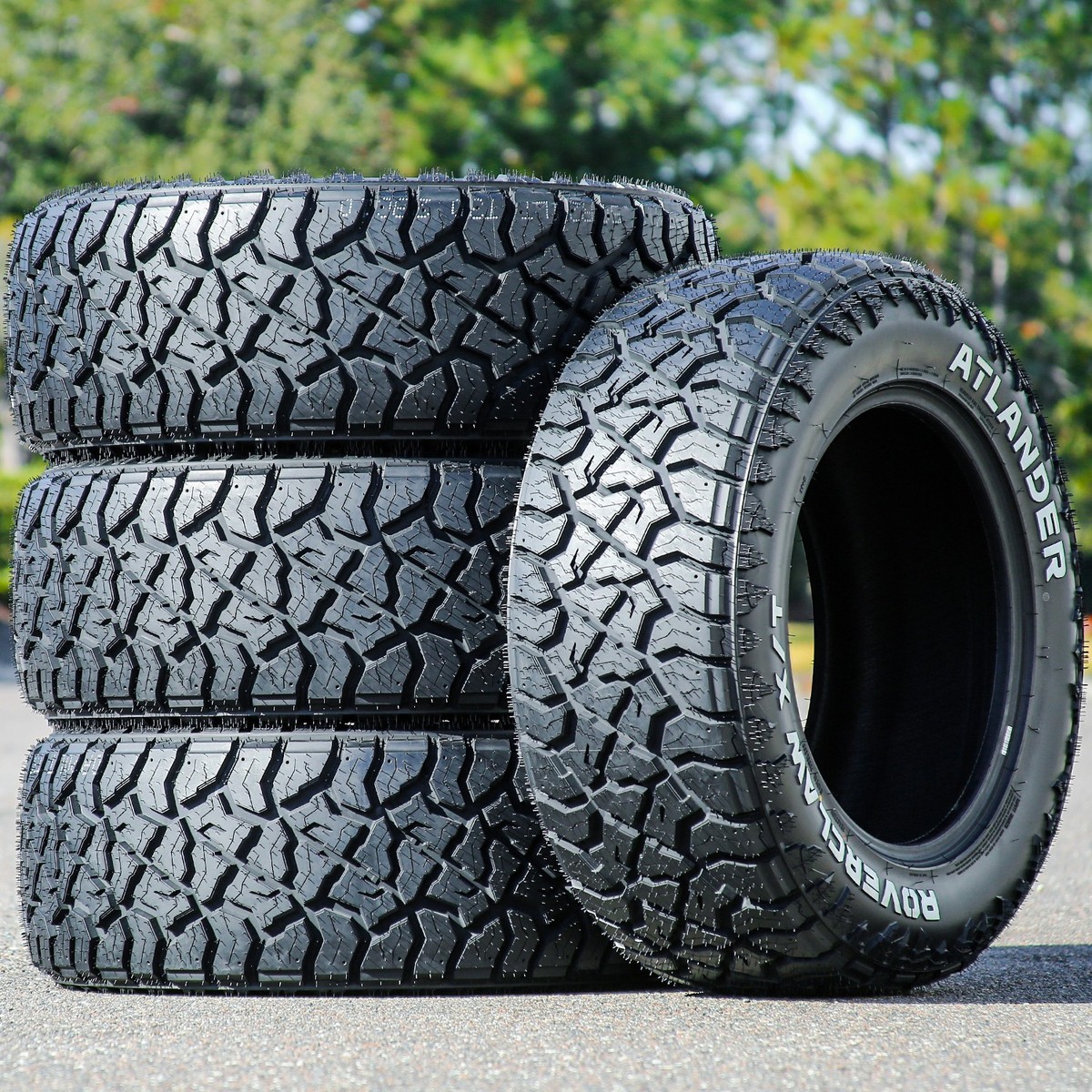アテンダーII 4 Tires Atlander Roverclaw X/T LT 275/65R20 Load E 10 Ply XT