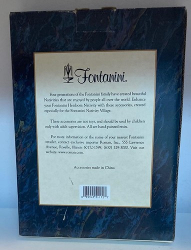 Fontanini Roman Italy Desert Cactus Nativity Village Accessory in Original Box - Picture 3 of 3