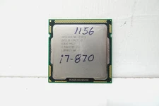 Intel Core i7-870 3.6 GHz 4 Cores 8 Threads LGA 1156 CPU