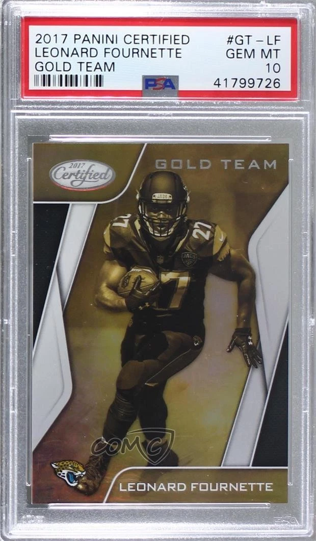 Leonard Fournette Panini Certified Gold Team #GTLF Base
