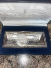 2000 $1000 Bill Design 4 Troy oz Silver Bullion Bar in Display Case