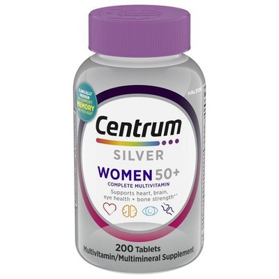 Centrum Multivitamin Tablets for Women 50 Plus - 200 CT