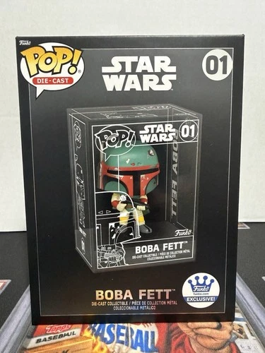 Funko Pop! Die-Cast Boba Fett #01 Star Wars Funko Shop Exclusive Limited Edition