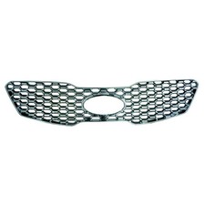New Chrome Grill Overlay For 2011 2012 2013 Kia Sorento Base Lx Ex Models