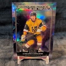 2022-23 O-Pee-Chee Platinum  Marquee Rookies Kaedan Korczak #237 Cosmic /65 (RC)