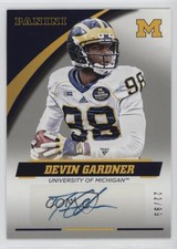 2015 Panini Michigan Wolverines Signatures Silver 22/99 Devin Gardner Auto 1fl4