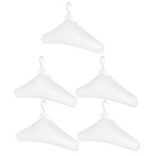 5 Pcs Portable Hanger Rack Inflatable Travel Hangers Clothes Storage Holder