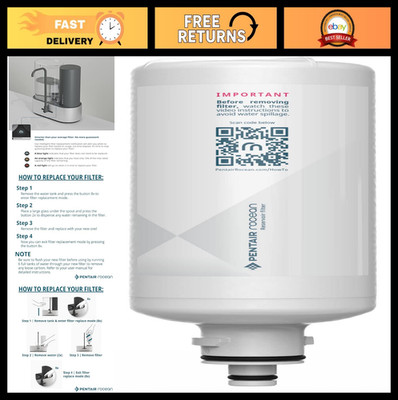 Replacement Filter Cartridge for Rocean Countertop Water Filter System - High Ca