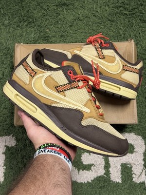 Size 10M/11.5W - Nike Air Max 1 Travis Scott Cactus Jack Baroque Brown DO9392-20