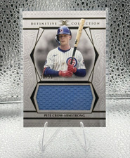 Topps 2025 Definitive Pete Crow-Armstrong Jumbo Patch Relic #DJRC-PCA /50 Cubs