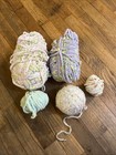 Lot of 5 Blanket Big Yarn Super Bulky unbranded Mixed Lot ~1lb Total See Pics — photo 1