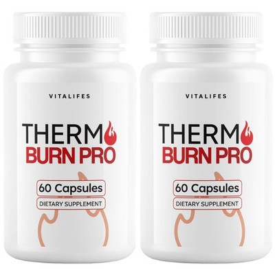 (2 Pack) Thermo Burn Pro Advanced Energy & Fitness Vitamin ThermoBurnPro 60 Ct