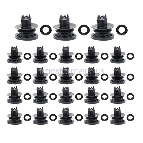 50pc Door Trim Panel Retainer Push Clip 3B0-868-243 For VW Jetta Golf Mk4 Passat - 第 7/9 張圖片