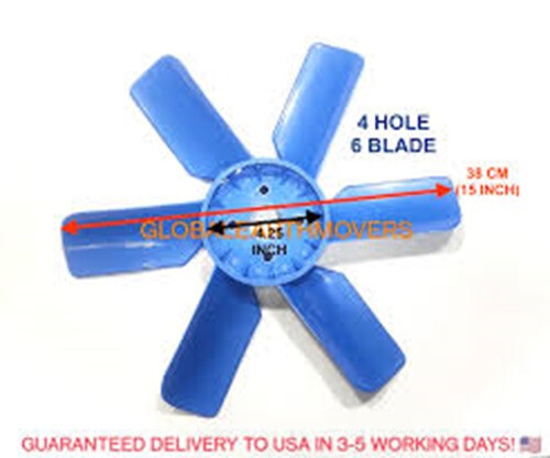 Tractor Radiator Fan FORD TRACTOR - RADIATOR COOLING FAN 6 BLADE PLASTIC VARIOUS MODEL ...