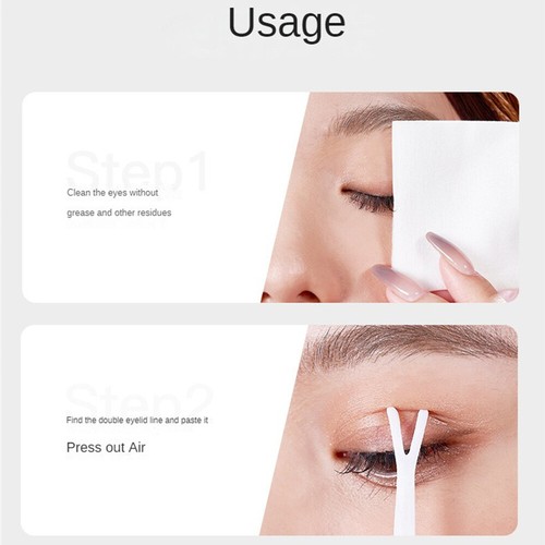 NEW Eyelid Tape Sticker Invisible Double Fold Eyelid Lace Paste 90/100/108PCS - Picture 3 of 12