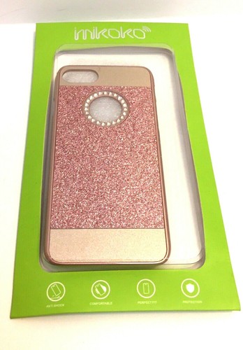 imikoko Luxus Rosa und Gold mit Strass iPhone 7 Hülle - Bild 2 von 5