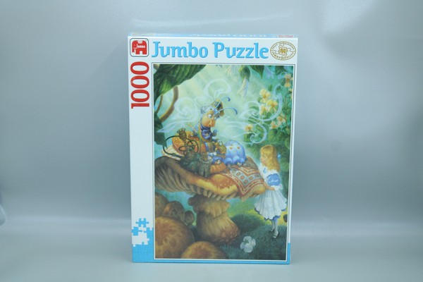 🧩Neu: Alice Und Die Raupe Disney Puzzle 1000 Teile Jumbo Jigsaw 🧩-image