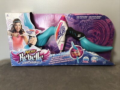 NERF Rebelle Super Soaker Dolphina Bow, Wasserblaster.
