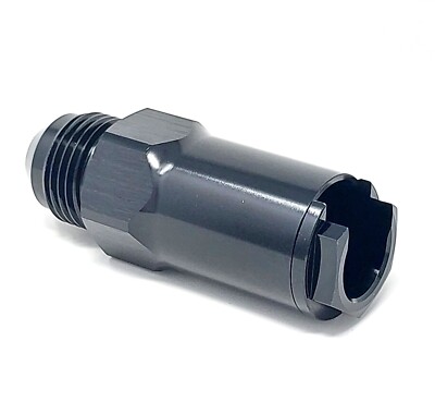 -8 AN to 1/2'' Quick Connect Fuel Line Adapter Fitting for 6.6 Duramax Chevy GMC