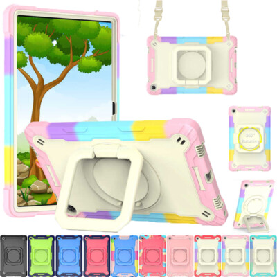 Kids Shockproof Rotating Stand Case Cover For Lenovo Tab M10 Plus 3rd Gen 10.6''