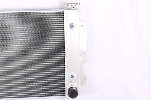 1987-2006 Jeep Wrangler TJ YJ Aluminum Radiator with Chevy V8 Swap HPR076 - Picture 5 of 11