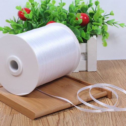Solid Color Satin Ribbon 3mm Width - 10M Bundle or 790M Reel - 49 Colors - Picture 5 of 45
