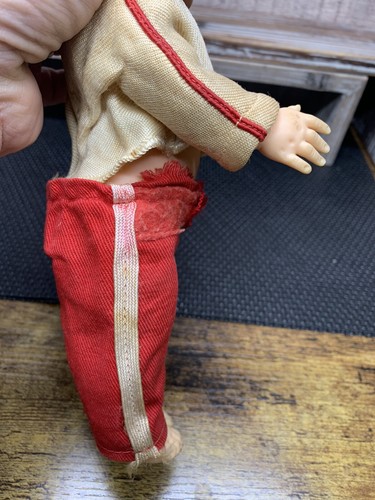 Vintage 11" Vinyl Effanbee Mickey Football Doll Sweet - Picture 9 of 18