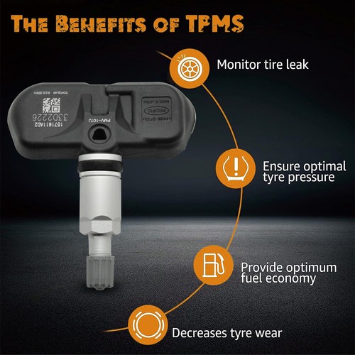 4X OEM 42607-33021 TPMS PMV-107J For Toyota Lexus TIRE PRESSURE MONITOR SENSOR - Picture 6 of 10