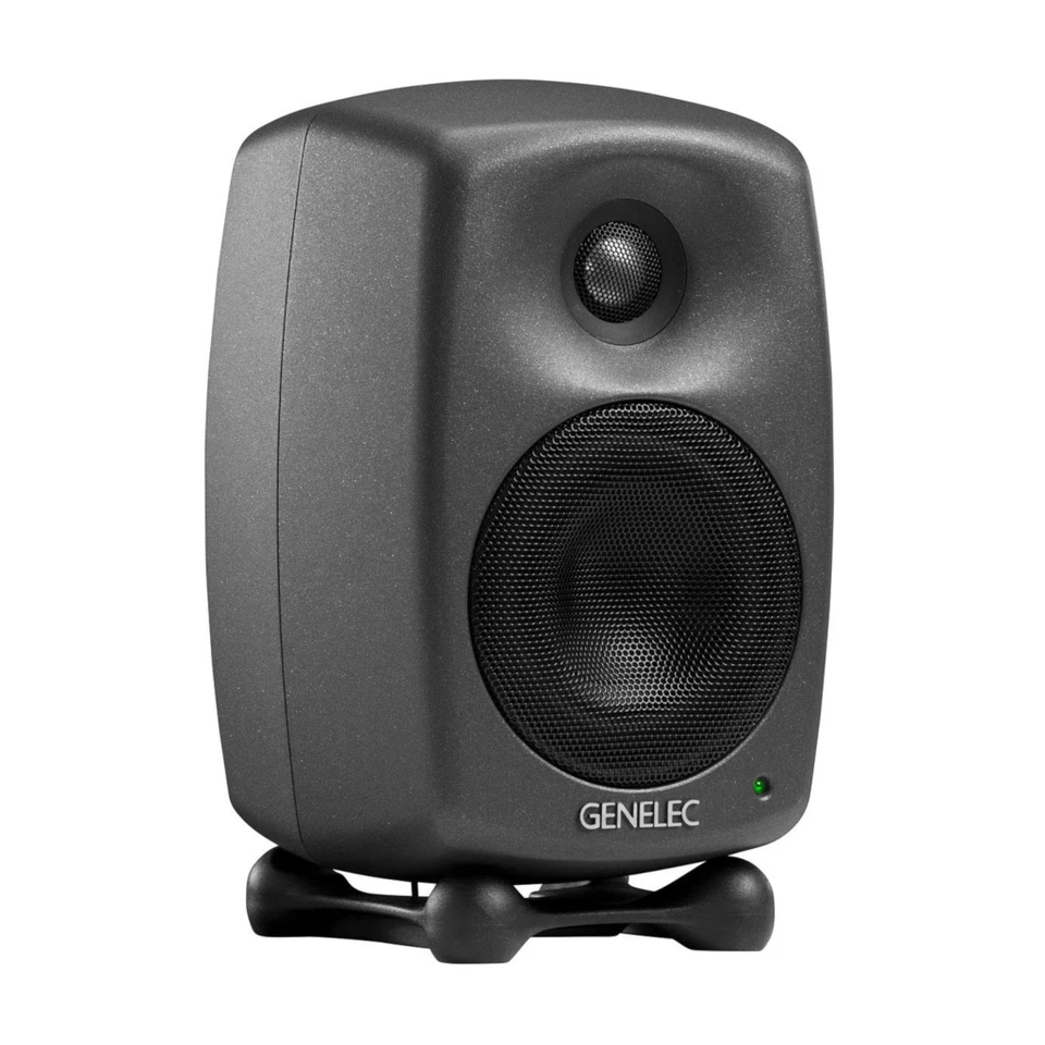 Genelec 8020D Compact Active Studio Monitor - Dark Grey (Single) - Image 2 of 4