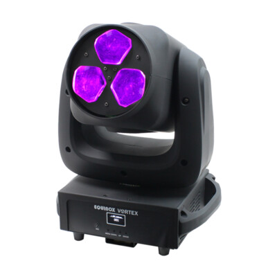 Equinox Vortex 3 x 40W RGBW LED Moving Head DJ Disco Bühne