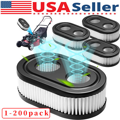 200X Air Filter Kits for Briggs And Stratton 798452 593260 5432 5432K Lawn Mower