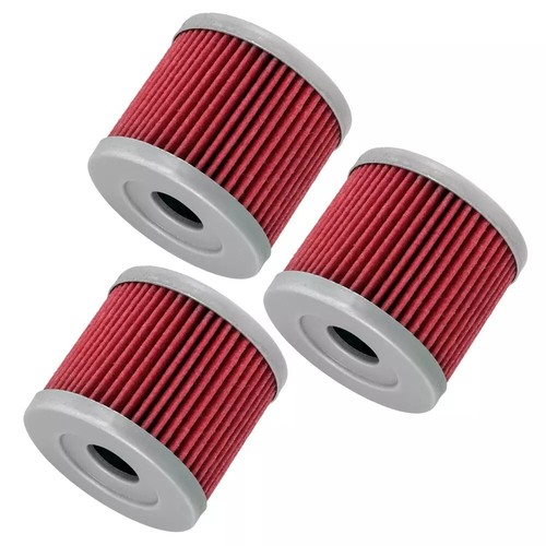 for Suzuki AN400 AN400Z Burgman 400 AN400A AN400Aza 2007-2016 Oil Filter 3-Pack - Picture 2 of 9