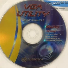 VGA Utility AGP-NV Series V1.0 (CD-ROM) WinDVD 3 Deep Microsoft DirectX 8.1