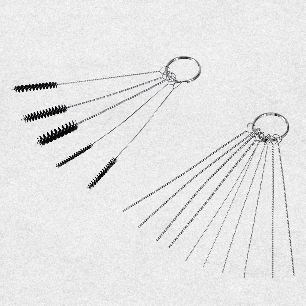 Carburetor Carbon Dirt Jet Cleaning Tool Kit Includes 10 Cleaning