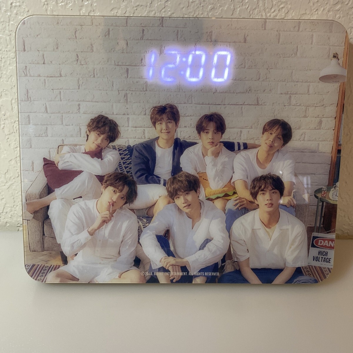 防弾少年団(BTS) - BTS 오’늘 ACRYLIC CLOCK BTS] - Acrylic Clock 2018 BTS Exhibition '오, 늘' Official