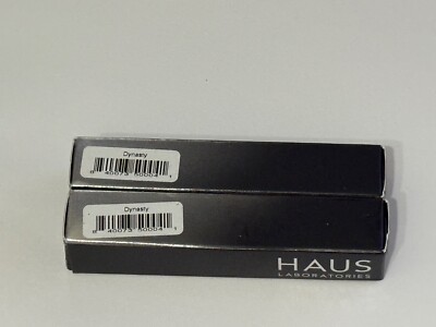 QTY 2 HAUS LABORATORIES LADY GAGA GLAM ATTACK LIQUID EYESHADOW DYNASTY EMERALD