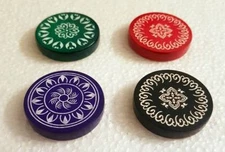 1 x Tournament Carrom Carom Board Coins Plastic Striker Flicker BUY 2 GET 1 FREE